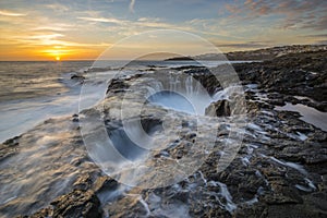 Bufadero de la Garita Ã¢â¬â a Unique Water Vortex ,Bufadero de la photo